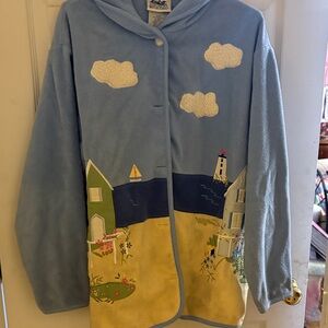 Northern Reflections women’s  Jacket with Nautical Design sz L